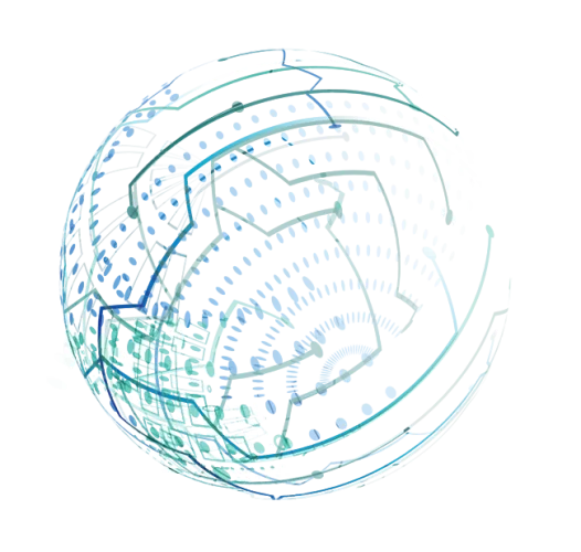 AquaAbstractGlobe